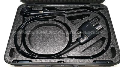 Pentax Colonoscope EC-3870FK - Engineer's report : Optical system no fault found ,Angulation no fault found , Insertion tube no fault found , Light transmission no fault found , Channels no fault found, Leak no leak