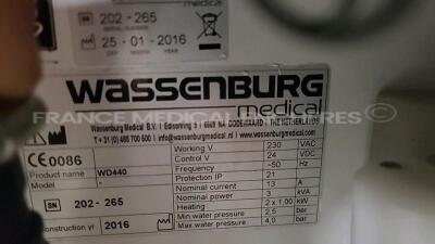 Wassenburg Washer Disinfector WD440 - YOM 2016 (Powers Up) - 7