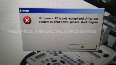GE Ultrasound Vivid S5 -YOM 2009 - Boot error (Powers up) - 6