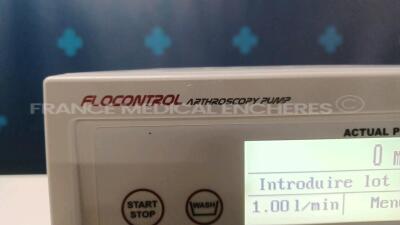 Stryker Arthroscopy Pump Flocontrol 200 (Powers up) *0603CE443* - 2
