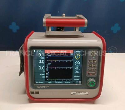 Hamilton Medical Ventilator T1 - YOM 2020 - S/W 3.0.3 - Count 572 hours (Powers up) *13392*
