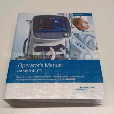 Hamilton Medical Ventilator C3 - YOM 2021 - S/W 2.0.6 - Count 19 hours (Powers up) *12098* - 8