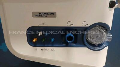 Hamilton Medical Ventilator C6 - YOM 2021 - S/W 1.1.5 - Count 1094 hours (Powers up) *7128* - 6
