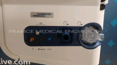 Hamilton Medical Ventilator C6 - YOM 2021 - S/W 1.2.1 - Count 2383 hours (Powers up) *7126* - 6