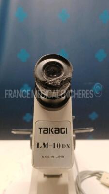 Lot of 1 x Takagi Lensmeter LM-10 DX - Untested due to Italian electrical plug type and 1 x Topcon Lensmeter 250414 (No Power) *0792779* - 6