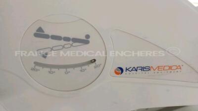 Lot of 1 x Karis Medica Hospital Bed 727T0049 - YOM 2011 - w/ Remote Control and 1 x Givas Hospital Bed EA0950 - YOM 2006 - w/ Remote Control (Both power up) *10014416/001016290* - 6