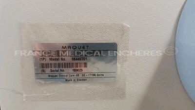 Maquet Ventilator Servo i - S/W 5.0 - Count 136644h (Powers up) *109625* - 6