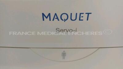 Maquet Ventilator Servo i - S/W 5.0 - Count 100939h (Powers up) *140059* - 6