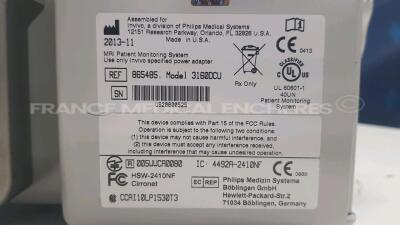 Invivo Patient Monitor Process - YOM 2013 (Powers up) *US20800525* - 5