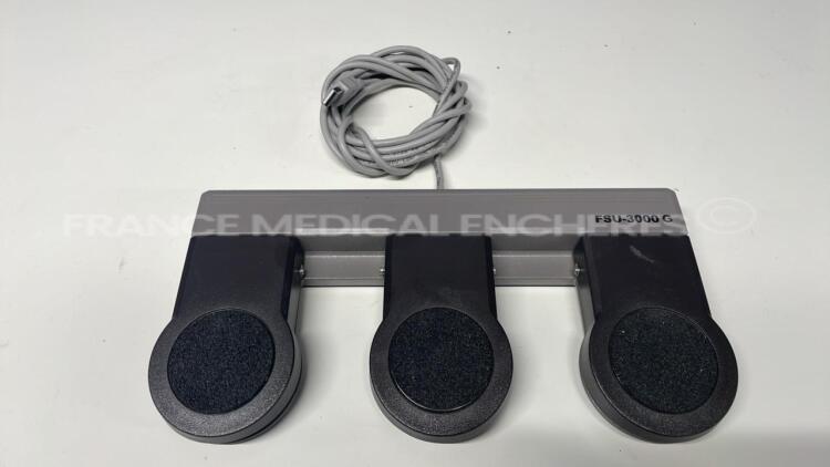 Lot of 5 x Footswitch FSU-3000 G for GE ultrasound Voluson E8 / Voluson E6 / Logiq S8