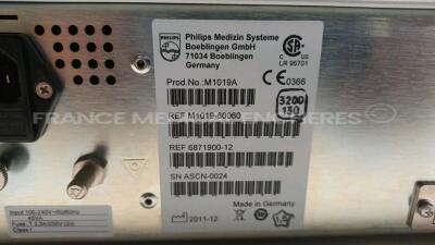 Lot of 3 x Philips Gas Modules IntelliVue G5 - M1019A - YOM 2010/2011 (All power up) *ASCN-0026/ASBA-0153/ASCN-0024* - 6