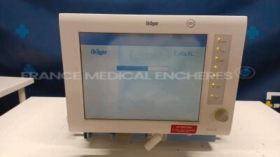 Drager Ventilator Evita XL - YOM 2005 - S/W 7.06 - Count 92441h (Powers up) *0040*