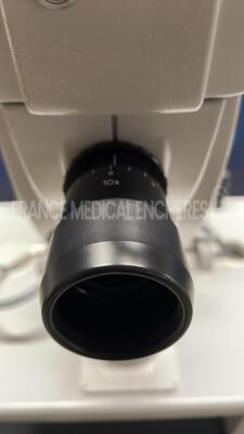 Zeiss Fundus Camera FF450 Plus IR - YOM 2003 - w/ optic 10x - Sony 3CCD Color Video Camera DXC-990P - electric table (Powers up) *889671* - 9