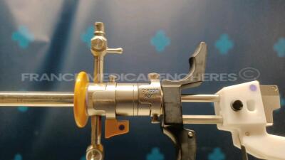 Lot of 1 x Olympus Cystoscope A2210 and 1 x Olympus Cysto Sheath A2213 and 2 x Storz Laparoscopic Cannula 30123NL and 1 x Circon ACMI Working Element GEIWE and 2 x Aesculap EJ469 - Untested - 9