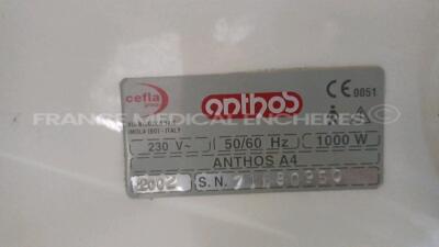 Anthos Dental Chair A4 - YOM 2002 - Untested *71680950* - 14