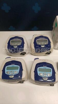 Lot of 4 x Resmed CPAP Machines Escape/Autoset Spirit II and 2 x Baxter Volumetric Pumps EvoIQ LVP and 3 x Roche Diagnostics CoaguChek XS Pro/CoaguChek XS Plus and 1 x Hongkong Stronghealth Compressor Nebulizer MCN-S600B and 1 x Respironics CPAP Machine A - 2