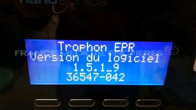 Nanosonics Disinfection System Trophon EPR for ultrasound probes  - YOM 2015 - S/W 1.5.1_9 - no power cable (Powers up) *36547-042* - 2