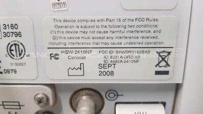 Invivo Patient Monitor Process - YOM 2008 on stand (Powers up) - 9