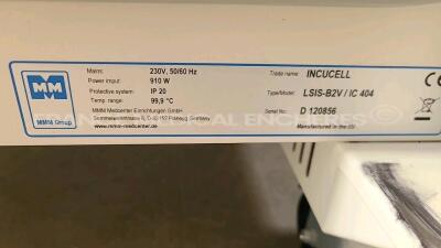 Fischer Bioblock Scientific Incubator Incucell LSIS-B2V/IC404 (Powers up) *D120856* - 6