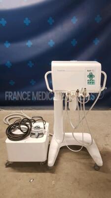 Planmeca Dental Unit Prostyle Compact with Planmecca and BienAir Handpieces (Powers up) *UCOE337986*
