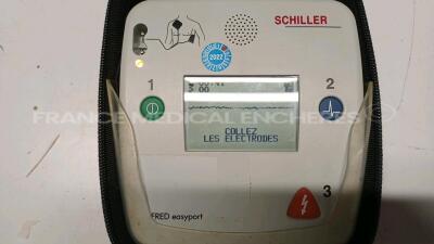 Schiller Defibrillator Fred Easyport (Powers up) *90003221* - 3