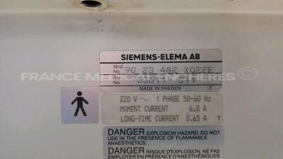 Siemens Mobile X-Ray Mobilett 2 (Powers up) - 12