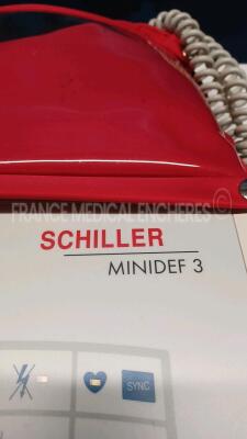 Schiller Defibrillator Minidef 3 (Powers up) *49511856* - 3