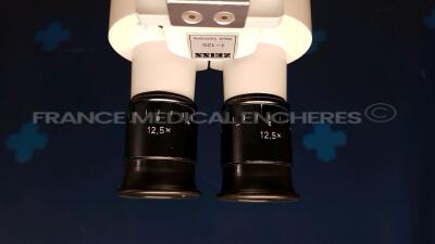 Zeiss Microscope OMPI 1 - w/ binocular 12.5x (Powers up) - 3