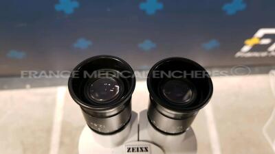 Zeiss Microscope OMPI 1 - w/ binocular 12.5x (Powers up) - 4