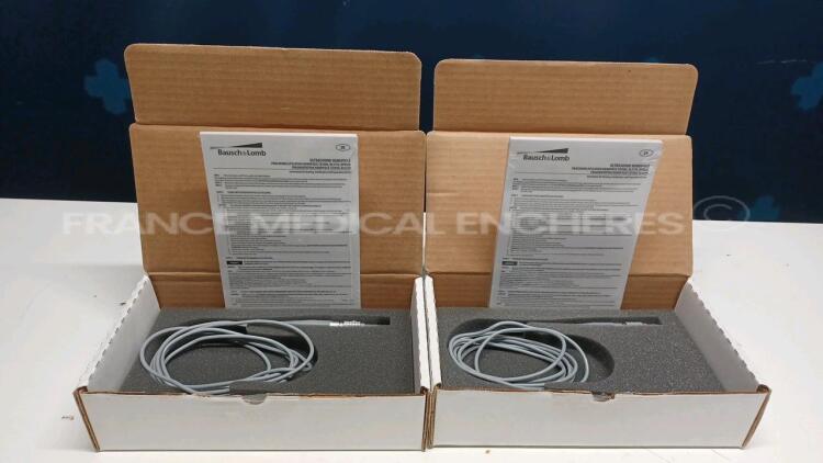 Lot of 2 x Bausch & Lomb Ultrasound/Phacoemulsification/Fragmentation Handpieces BL3170 - YOM 2015 (All Unused in Box) *USH44709/USH44073*