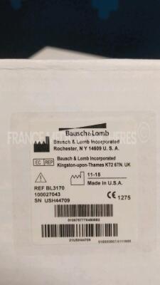 Lot of 2 x Bausch & Lomb Ultrasound/Phacoemulsification/Fragmentation Handpieces BL3170 - YOM 2015 (All Unused in Box) *USH44709/USH44073* - 7