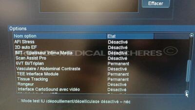 GE Healthcare Vivid S70N - YOM 04/2018 - S/W 202.21.4 - in excellent condition - tested and controlled by GE Healthcare - Ready for clinical use - Options - VG contrast - 4D - 4D autoMVQ - view-X - 6VT bi/triplan - TEE interface module - tissue tracking - - 9
