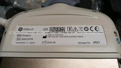 GE Healthcare Vivid S70N - YOM 04/2018 - S/W 202.21.4 - in excellent condition - tested and controlled by GE Healthcare - Ready for clinical use - Options - VG contrast - 4D - 4D autoMVQ - view-X - 6VT bi/triplan - TEE interface module - tissue tracking - - 15