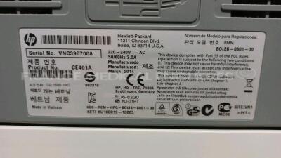 Lot of 4x HP Printers LaserJet P2035 - YOM 2013 and 2014 and 2017 5All power up) *vnc3967008/vnc4c14237/vnc3933282/vnc4h11941* - 5