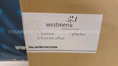 Lot of 15 x Apex Alternating Pressure Redistribution System Domus 1 - w/ Pump and Mattress and 4 x Westmeria Pump and Mattress Systems (All Unused in Box) - 5