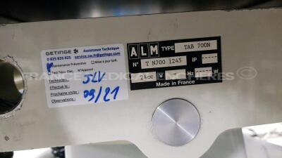 ALM Operating Table TAB 700N w/ Remote Control (Powers up) - 11