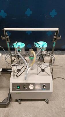 Lot of 1 x Atmos Surgical Suction Unit S 351 Natal - YOM 2012 - S/W 2.5 and 1 x EMC Surgical Suction Unit 8001 (Both power up) *170047634/R980558* - 3