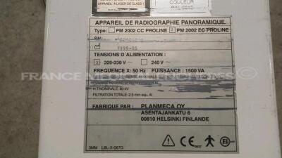 Planmeca Dental X-Ray PM 2002 EC Proline - untested - 9