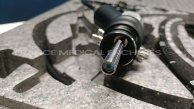 Fujinon Colonoscope EC-590WM4 Engineer's report : Optical system no fault found ,Angulation no fault found , Insertion tube no fault found , Light transmission no fault found , Channels no fault found, Leak no leak - 5