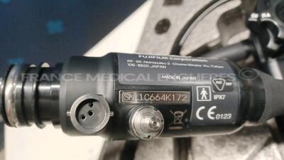 Fujinon Colonoscope EC-590WM4 Engineer's report : Optical system no fault found ,Angulation no fault found , Insertion tube no fault found , Light transmission no fault found , Channels no fault found, Leak no leak - 7