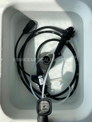 Fujinon Colonoscope EC-590WM4 Engineer's report : Optical system no fault found ,Angulation no fault found , Insertion tube no fault found , Light transmission no fault found , Channels no fault found, Leak no leak - 8