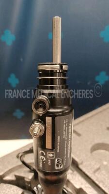 Fujinon Colonoscope EC-590WM4 Engineer's report : Optical system no fault found ,Angulation no fault found , Insertion tube no fault found , Light transmission no fault found , Channels no fault found, Leak no leak - 3