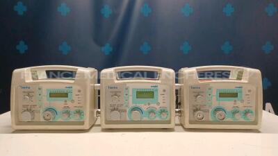 Lot of 3 x Taema Ventilators Osiris 2 - S/W V1.012/V1.020/V1.021 - w/ 2 x Power Supplies (All power up) *E0437/E2198/B1550*