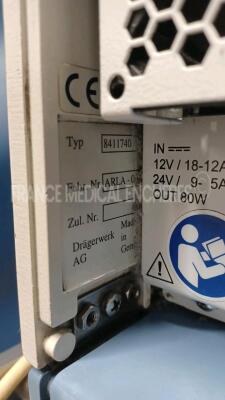 Drager Ventilator Evita 4 (No power) *arla0024* - 5