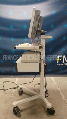 Neoventa Fetal Monitor Stan S31 w/ ECG/TOCO/US1/US2 Probes and Neoventa Printer Stan P11 (Powers up) *050270000442/P0621070/FB011519* - 3