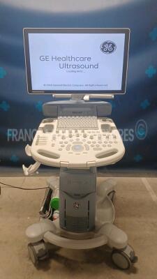 GE Ultrasound Voluson S6 BT16 - YOM 2018 - S/W 16.0.11 - Options - XTD - IOTA LR2 - IEC62359 Ed.2 - BT Activation w/ GE Probe C1-5-RS - YOM 2016 and GE Probe 9L-RS 2014 and Footswitch (Powers up) *VS6002099/141499YP4/225007YP4*