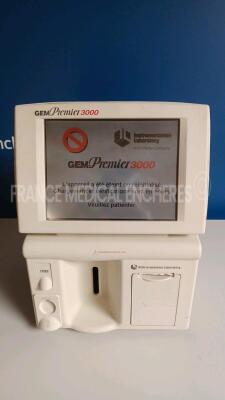 Instrumentation Laboratory Blood Gas/Electrolyte Analyzer 3000 - Model 5700 - Boot Version 1.0 - Multilingual Device (Powers up) *19110*