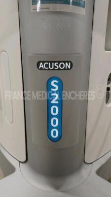 Siemens Ultrasound Acuson S2000 HELX TOUCH - YOM 2016 - S/W 500.1.114 w/ Siemens Probe 9L4 - YOM 2017 and Siemens Probe 18L6 - YOM 2019 Powers up) see pictures of the tests *71006043/91110010/213341* - 4