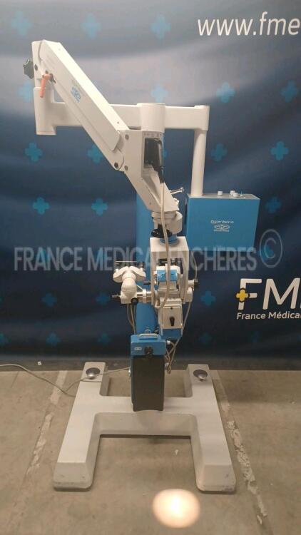 Moller Wedel Surgical Microscope Cooper Vision w/ Dual Binoculars 12.5x and Footswitch (Powers up)