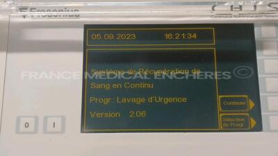 Fresenius Auto Transfusion System CATS - S/W 2.06 (Powers up) *3caa1425* - 2